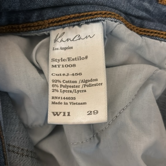 Kancan estillo distressed skinny jeans sz 29 - Picture 5 of 9